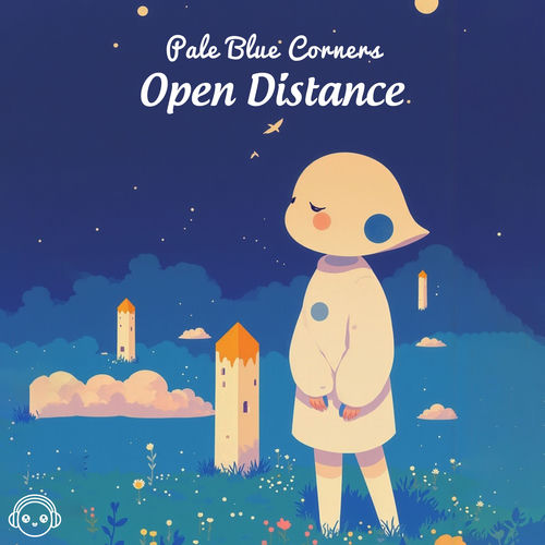 Pale Blue Corners - Open Distance